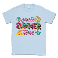 Dusty Blue sweet summer time Classic Tee - AdoDesignShop