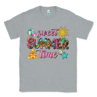Heather Grey sweet summer time Classic Tee - AdoDesignShop