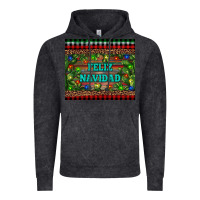 Vintage Black feliz navidad Vintage Hoodie - RanaPortraitStore