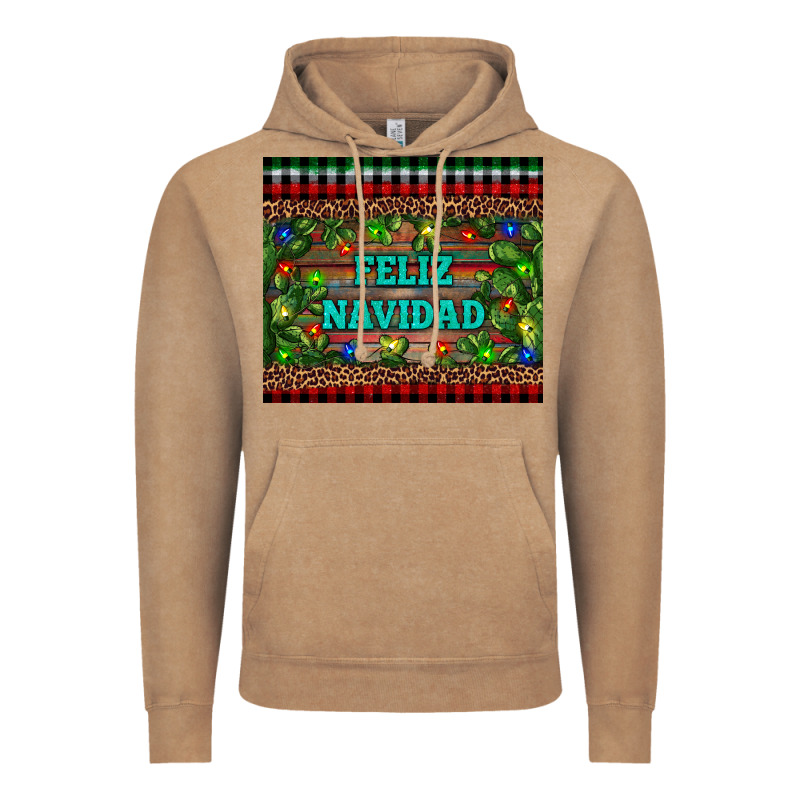 Feliz Navidad Vintage Hoodie by RanaPortraitStore | Teevron