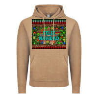 Vintage Coffee feliz navidad Vintage Hoodie - RanaPortraitStore