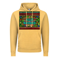 Vintage Mustard feliz navidad Vintage Hoodie - RanaPortraitStore