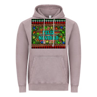 Vintage Zinc feliz navidad Vintage Hoodie - RanaPortraitStore