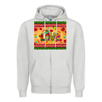 Dove Grey autism awareness love Zipper Hoodie - BarkalooDesign
