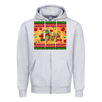 Heather Grey autism awareness love Zipper Hoodie - BarkalooDesign
