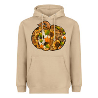 Mushroom Leopard cowhide sunflower pumpkin Heavyweight Hoodie - NancyCooperArtShop