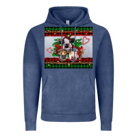 Vintage Denim christmas heifers Vintage Hoodie - RanaPortraitStore