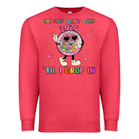 Cardinal the party don t start til i drop in Premium Sweatshirt - MaliasSmallBusiness