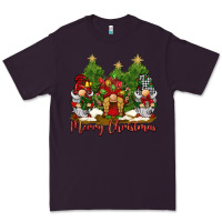 Plum merry christmas gnomies Premium Tee - BarkalooDesign