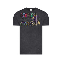 Vintage Black people give me the creeps Vintage Tee - CowhideDigitalArt