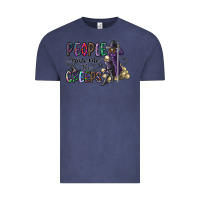 Vintage Denim people give me the creeps Vintage Tee - CowhideDigitalArt