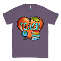 Lavender teach heart Classic Tee - JahusDesignShop