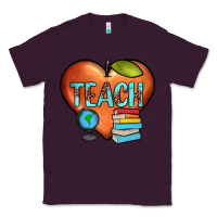 Plum teach heart Classic Tee - JahusDesignShop