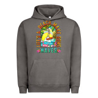 Pigment Tornado Life's a beach make some waves Urban Hoodie - NancyCooperArtShop