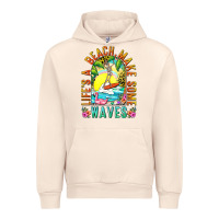 Sandshell Life's a beach make some waves Urban Hoodie - NancyCooperArtShop