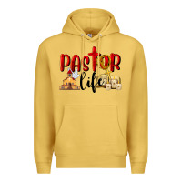 Antique Gold Pastor Life Premium Hoodie - LillyAllenDesigns