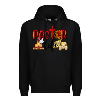 Black Pastor Life Premium Hoodie - LillyAllenDesigns
