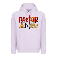 Lilac Pastor Life Premium Hoodie - LillyAllenDesigns