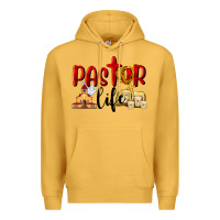 Mustard Pastor Life Premium Hoodie - LillyAllenDesigns