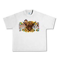 Lunar Rock mom highland cow Urban Heavy Tee - RacoonDesign