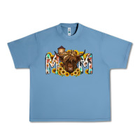 Pebble Blue mom highland cow Urban Heavy Tee - RacoonDesign