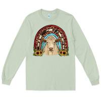 Matcha charolais  rainbow Long Sleeve Tee - JahusDesignShop