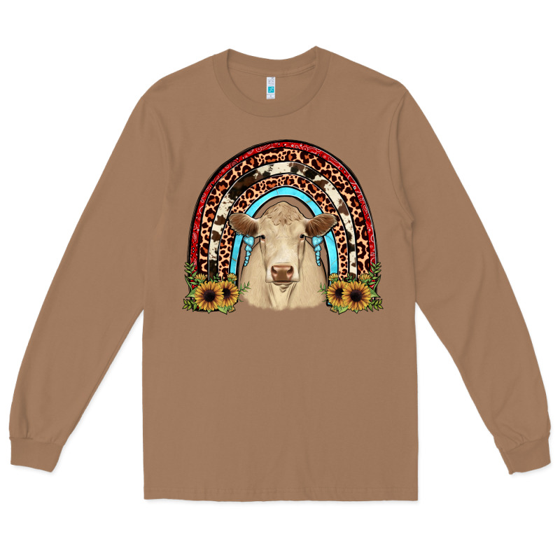 Charolais  Rainbow Long Sleeve Tee by JahusDesignShop | Teevron