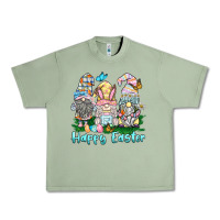 Oil Green happy easter gnome Urban Heavy Tee - BarkalooDesign