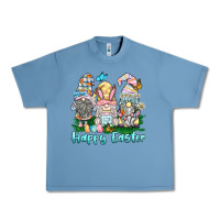 Pebble Blue happy easter gnome Urban Heavy Tee - BarkalooDesign