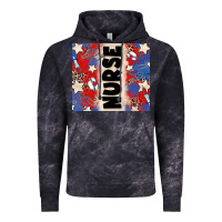 Cloud Black american nurse Vintage Hoodie - Zillion Design Studio