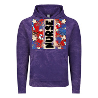 Cloud Purple american nurse Vintage Hoodie - Zillion Design Studio