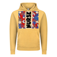 Vintage Mustard american nurse Vintage Hoodie - Zillion Design Studio