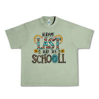 Oil Green happy last schopol Urban Heavy Tee - CowhideDigitalArt