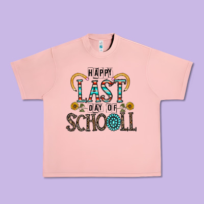 Happy Last Schopol Urban Heavy Tee Designed By Cowhidedigitalart