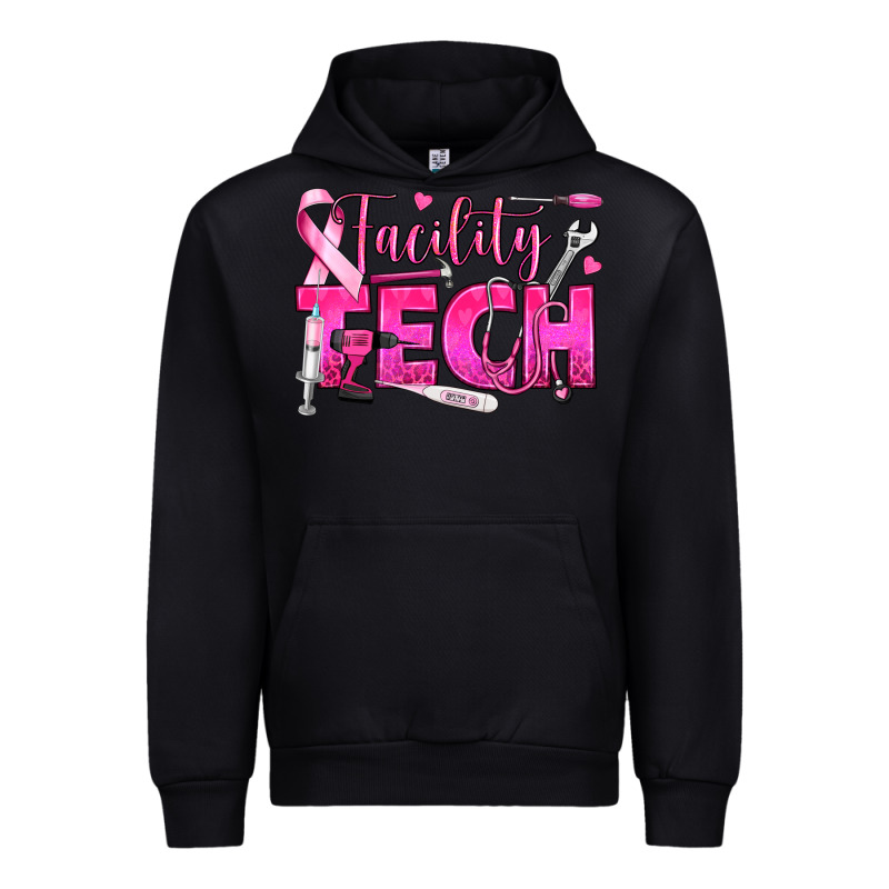Breast Cancer Facility Tech Urban Hoodie by texasbilliewilder | Teevron