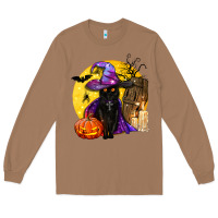 Toasted Coconut black witch cat coffin and moon Long Sleeve Tee - BundleAndBundleShop