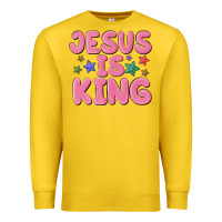 Lemon jesus is king Premium Sweatshirt - MaliasSmallBusiness