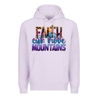 Lilac Faith Can Move Mountains Premium Hoodie - LillyAllenDesigns