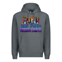 Rock Faith Can Move Mountains Premium Hoodie - LillyAllenDesigns