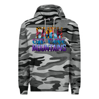 Slate Camo Faith Can Move Mountains Premium Hoodie - LillyAllenDesigns