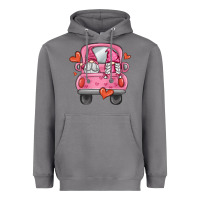 Storm valentines day gnome truck Heavyweight Hoodie - MaliasSmallBusiness