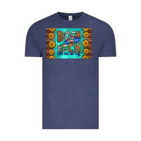 Vintage Denim boom bitch get out the way skinny metal can holder Vintage Tee - HRA Design Shop