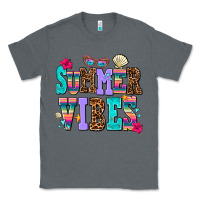 Charcoal Heather summer vibes Classic Tee - AdoDesignShop
