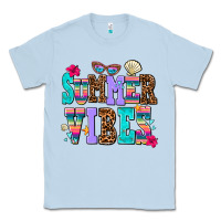 Dusty Blue summer vibes Classic Tee - AdoDesignShop