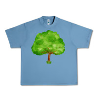 Pebble Blue tree Urban Heavy Tee - FaDigitalArtStudio
