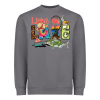 Storm living on lake time Heavyweight Sweatshirt - Zillion Design Studio