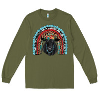 Army Green black angus  rainbow Long Sleeve Tee - JahusDesignShop