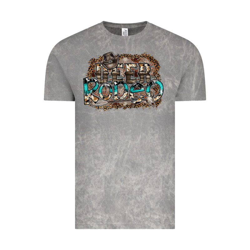 Deer Rodeo Vintage Tee by SublimationCraftShop | Teevron
