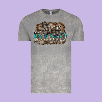Deer Rodeo Vintage Tee Designed By Sublimationcraftshop