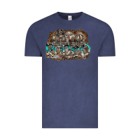 Vintage Denim deer rodeo Vintage Tee - SublimationCraftShop